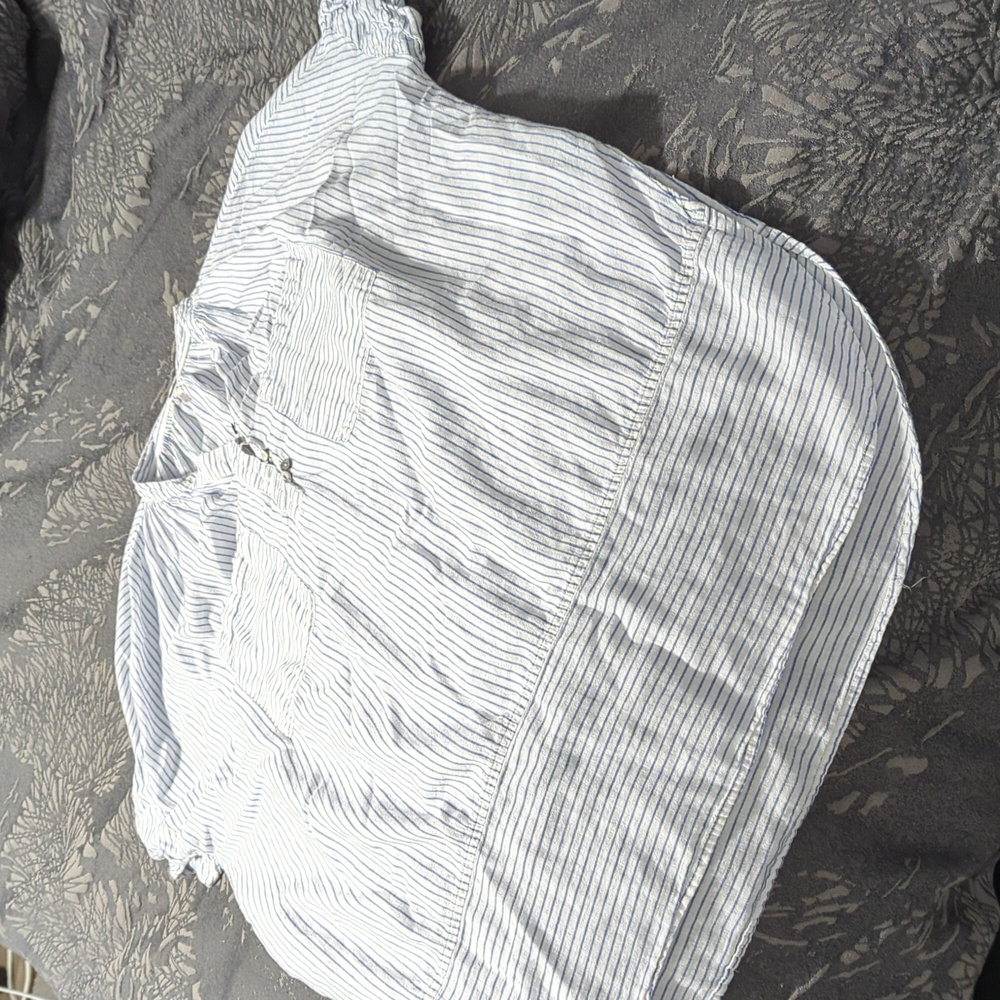 Free People striped shirt